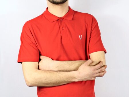 Classi Polo Shirt - Scarlet Red