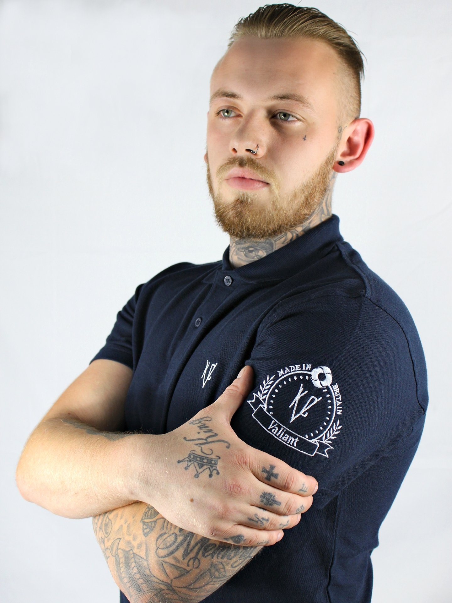 Unforgettable – navy blue Polo shirt - k-class