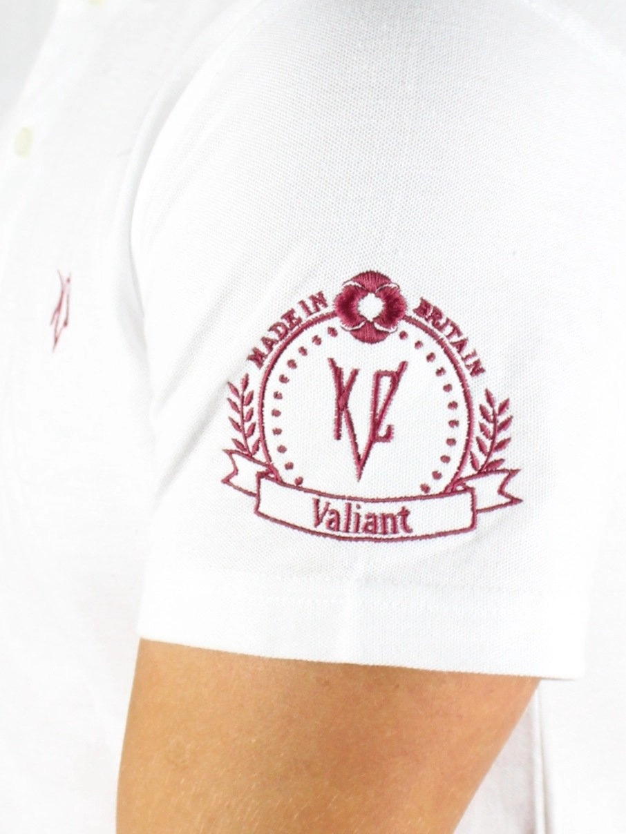 polo shirt -white